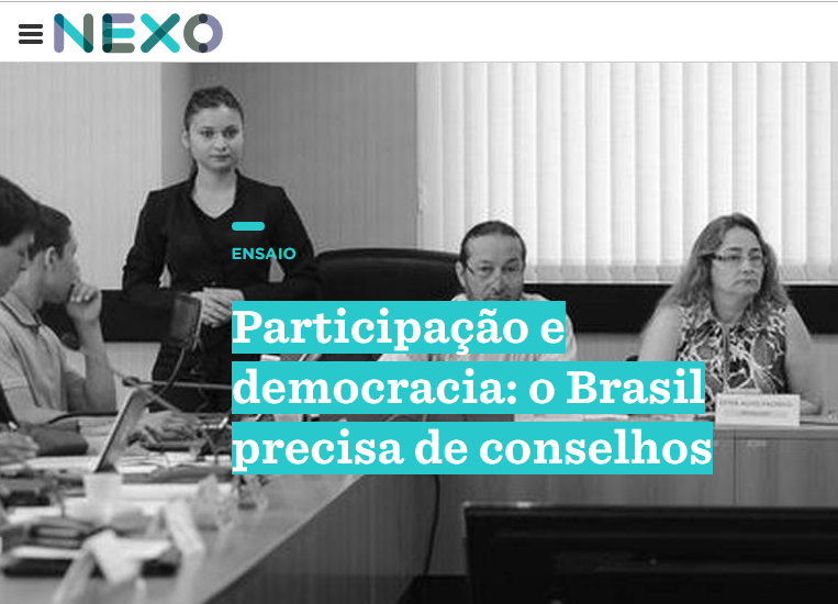 Participação e democracia: o Brasil precisa de conselhos 