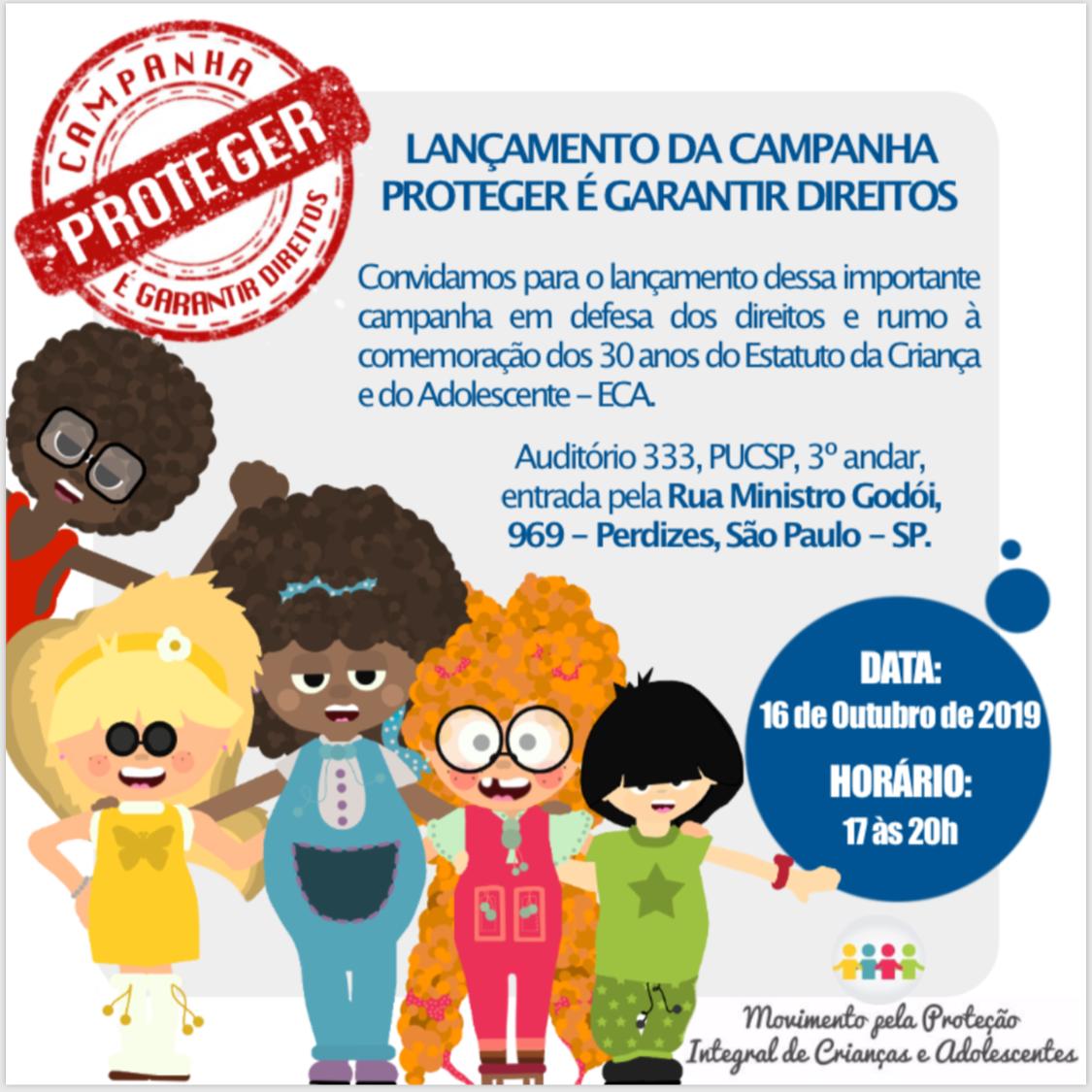 Campanha “Proteger é garantir direitos”